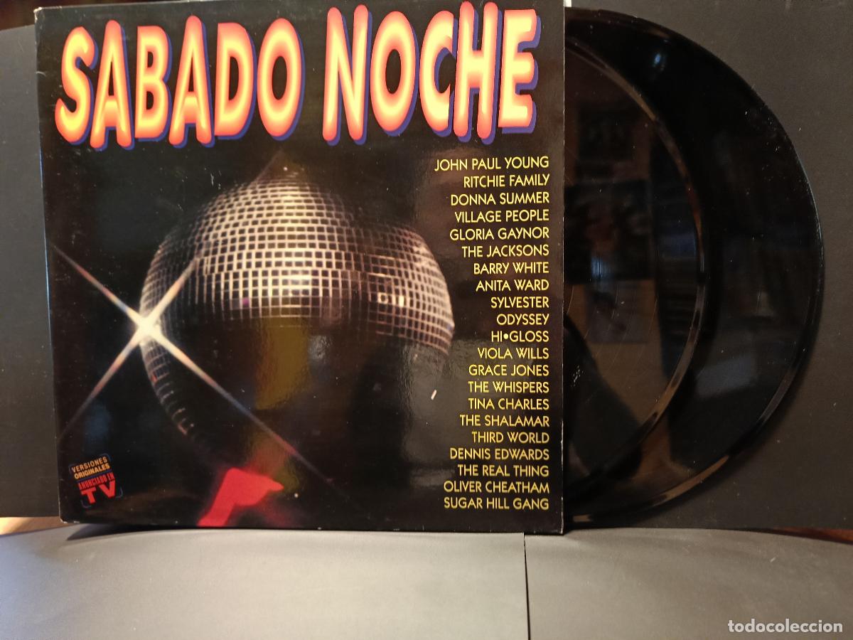 Discos de vinilo: VARIOS - DISCO - SABADO NOCHE SABADO NOCHE DOBLE LP ESPA&Ntilde;A 1991 PDELUXE