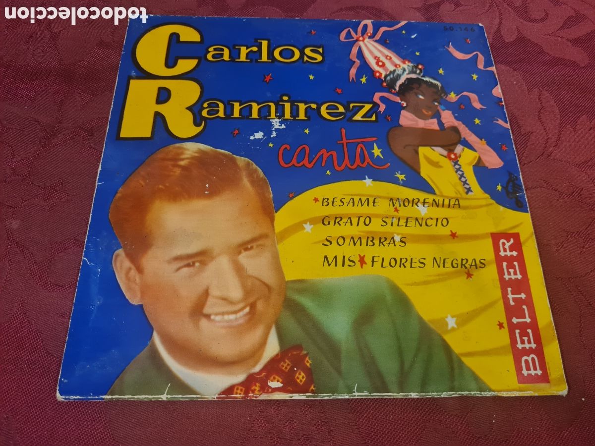 Discos de vinilo: Carlos Ram&iacute;rez (canta single 1959)