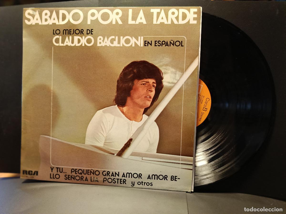 Discos de vinilo: LP CLAUDIO BAGLIONI LO MEJOR DE CLAUDIO EN ESPA&Ntilde;OL 1975 PDELUXE