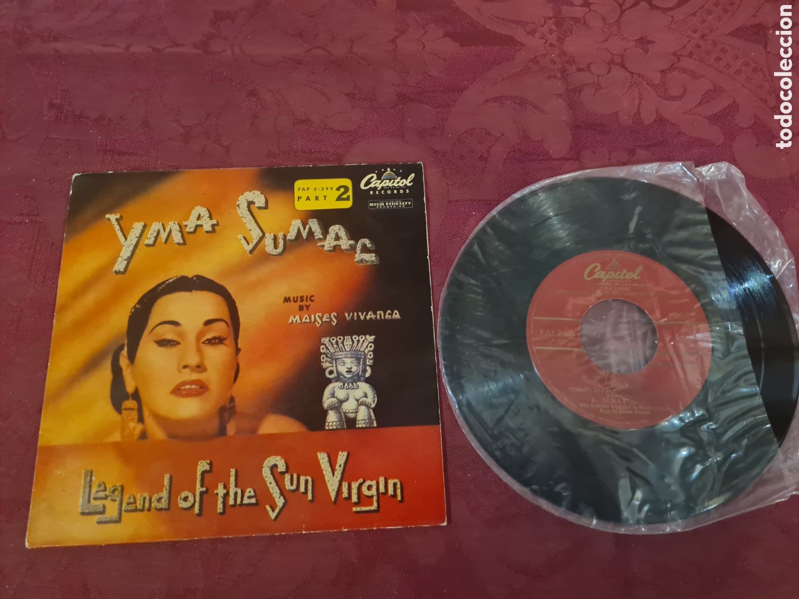 Dischi in vinile: YMA SUMAC SINGELS A&Ntilde;OS 50-60