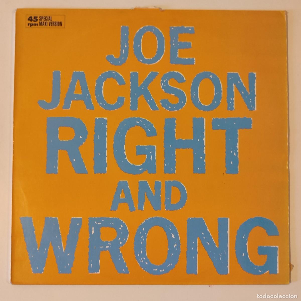 Discos de vinilo: Right And Wrong - Joe Jackson