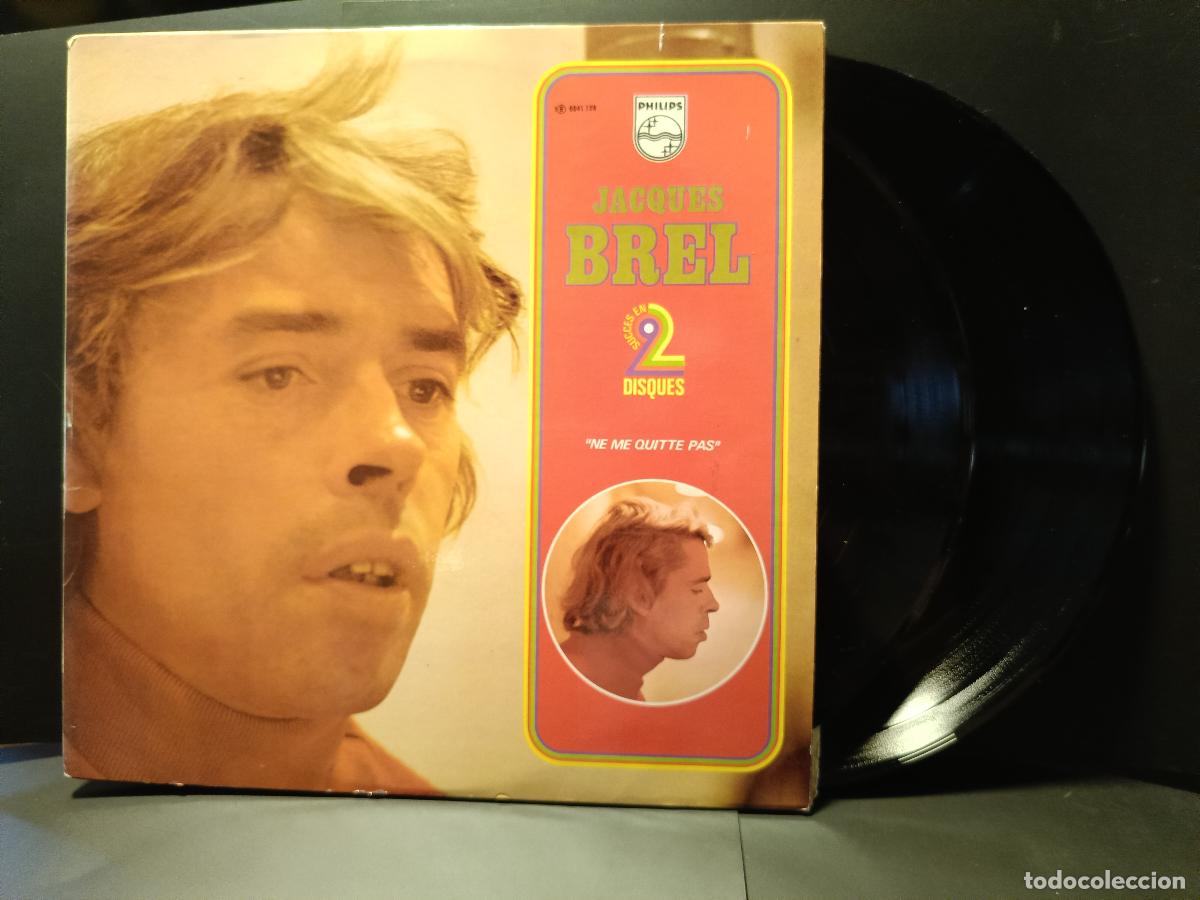Discos de vinilo: JACQUES BREL NE ME QUITTE PAS LP FRANCIA PDELUXE
