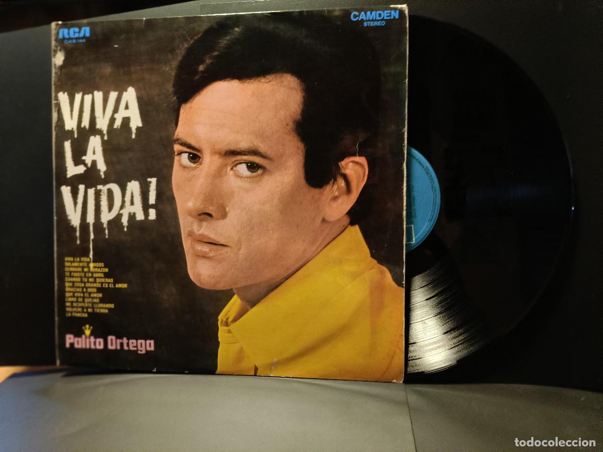 Discos de vinilo: PALITO ORTEGA VIVA LA VIDA ! LP ESPA&Ntilde;A 1969 PDELUXE