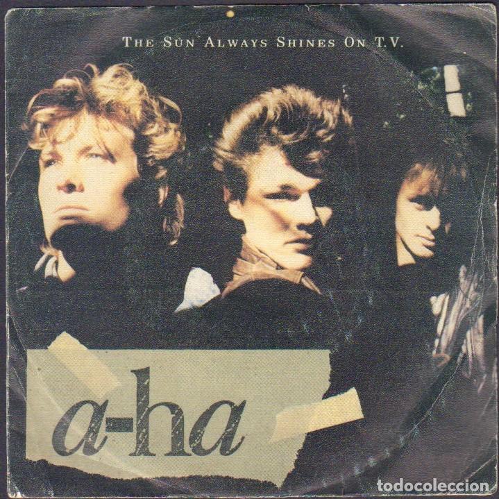 Discos de vinilo: A-HA - THE SUN ALWAYS SHINES ON T.V. / SINGLE WB 1985 RF-7979