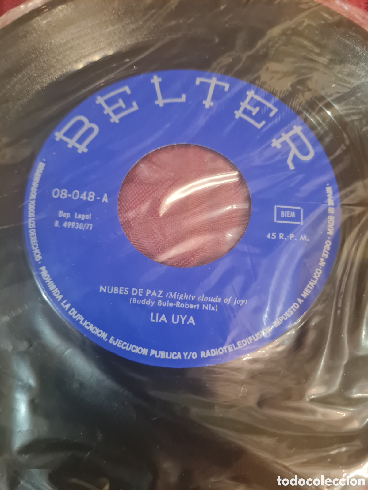 Discos de vinilo: Singels L&iacute;a uya a&ntilde;os 70 - Foto 3