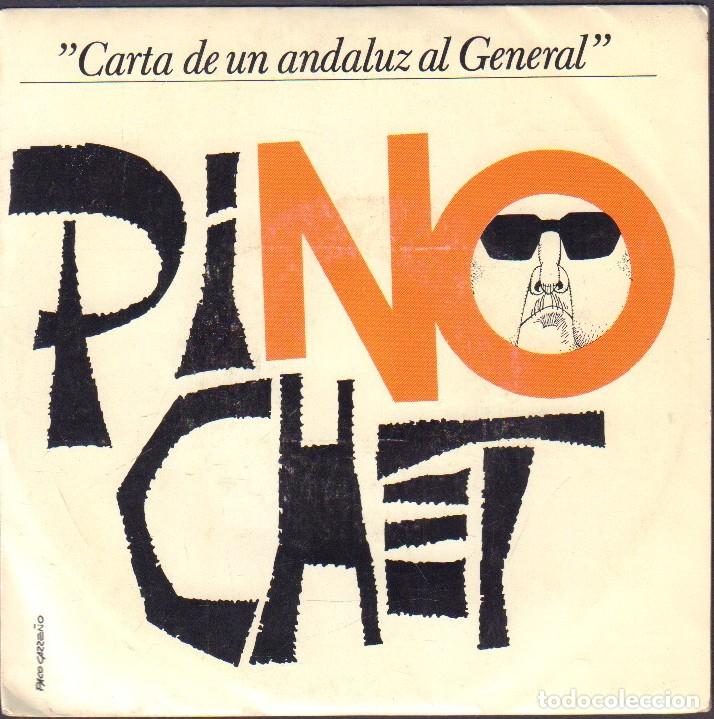 Discos de vinilo: CABALLERO BONALD - EL LEBRIJANO / CARTA DE UN ANDALUZ A &rdquo;PINOCHET&rdquo; / SINGLE 1988 RF-7987