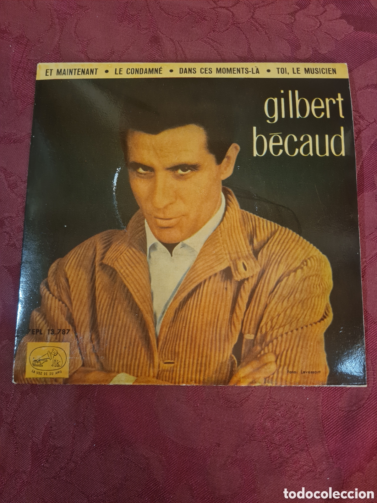 Discos de vinilo: Singels Gilbert becaud