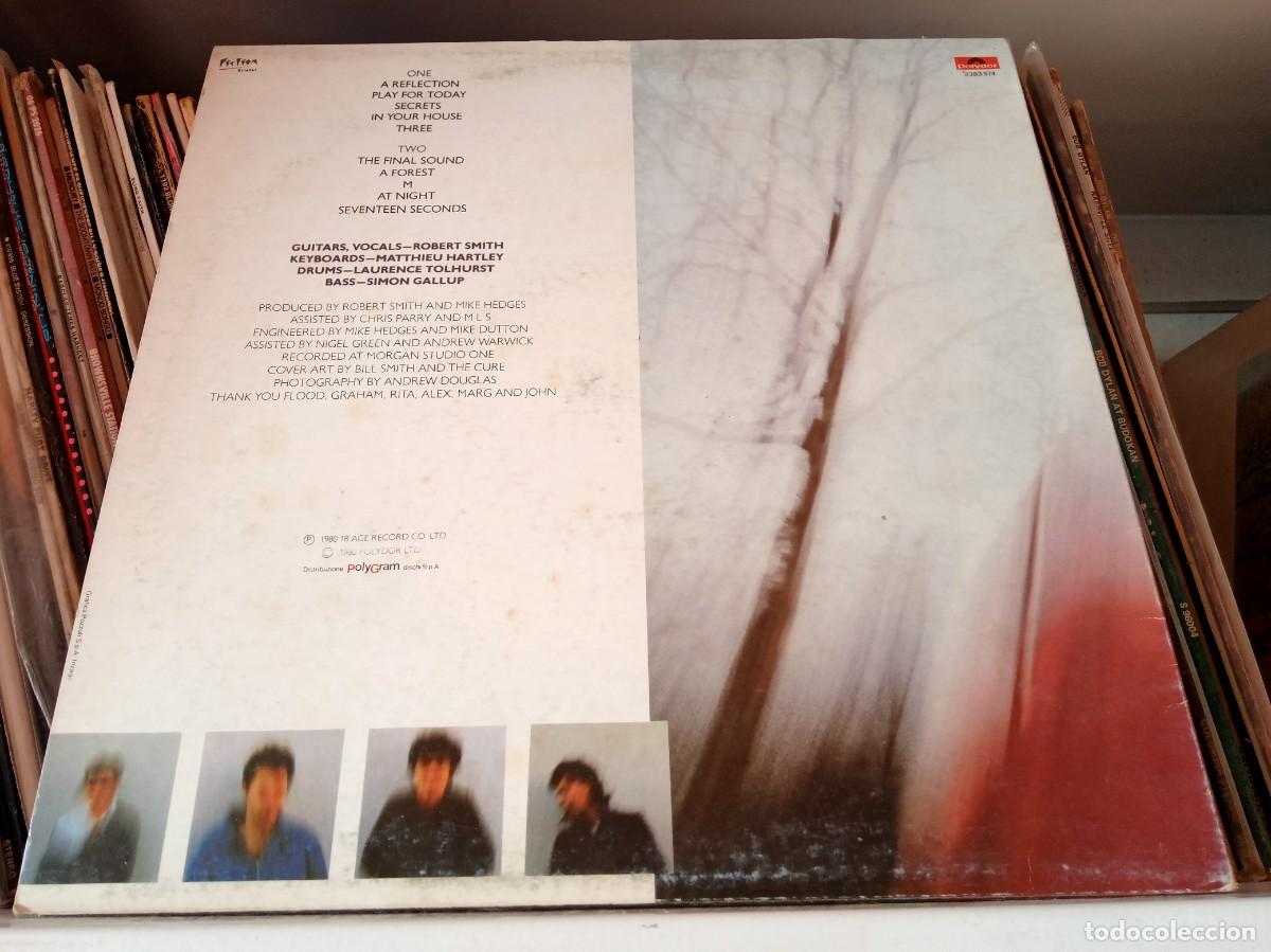 Discos de vinilo: The Cure &ndash; Seventeen Seconds - LP Italy 1985 - Foto 2