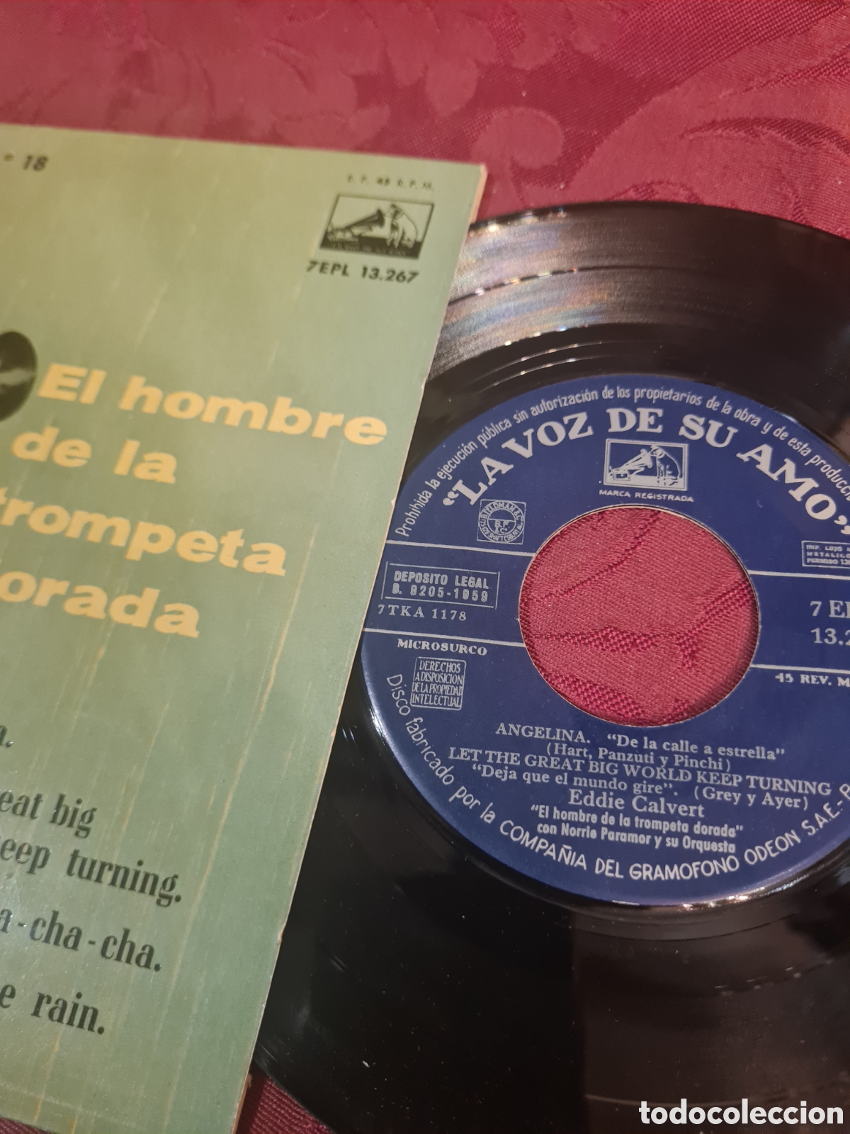 Discos de vinilo: Singels EDDIE CLVERT - Foto 3