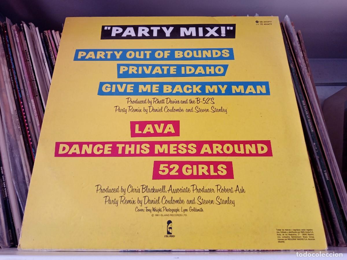 Discos de vinilo: The B-52s &ndash; Party Mix! - LP - Foto 2