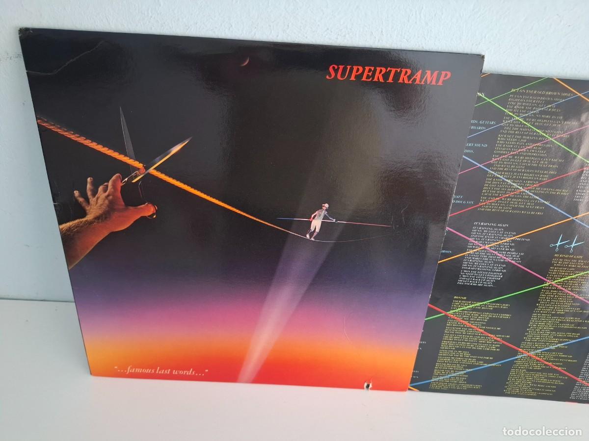 Discos de vinilo: SUPERTRAMP - FAMOUS LAST WORDS Lp.