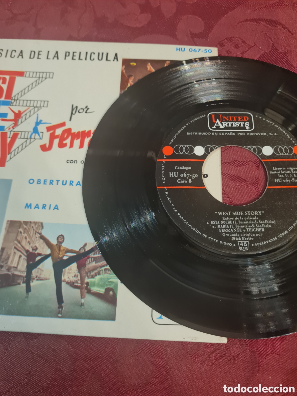 Discos de vinilo: Singels West side story - Foto 3
