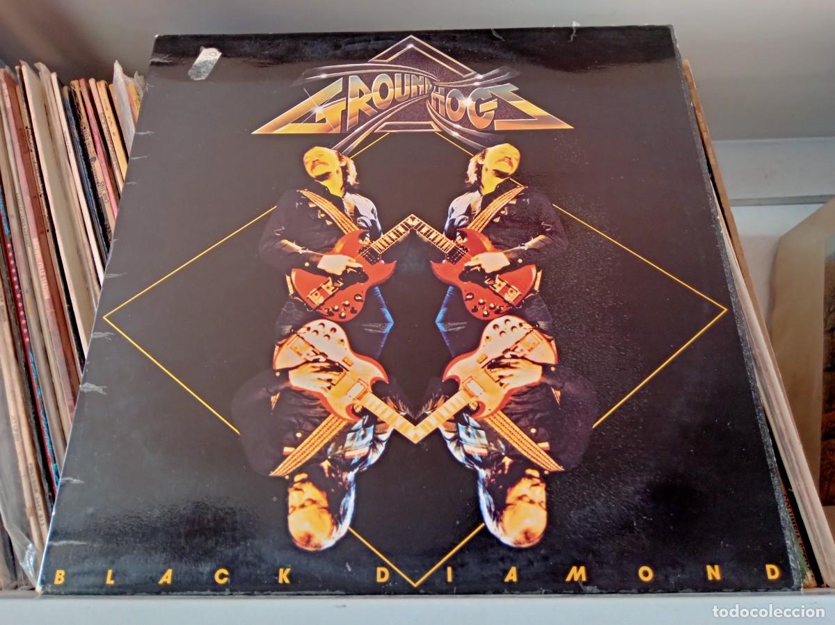 Discos de vinilo: Groundhogs &ndash; Black Diamond - LP UK 1976 - Foto 1