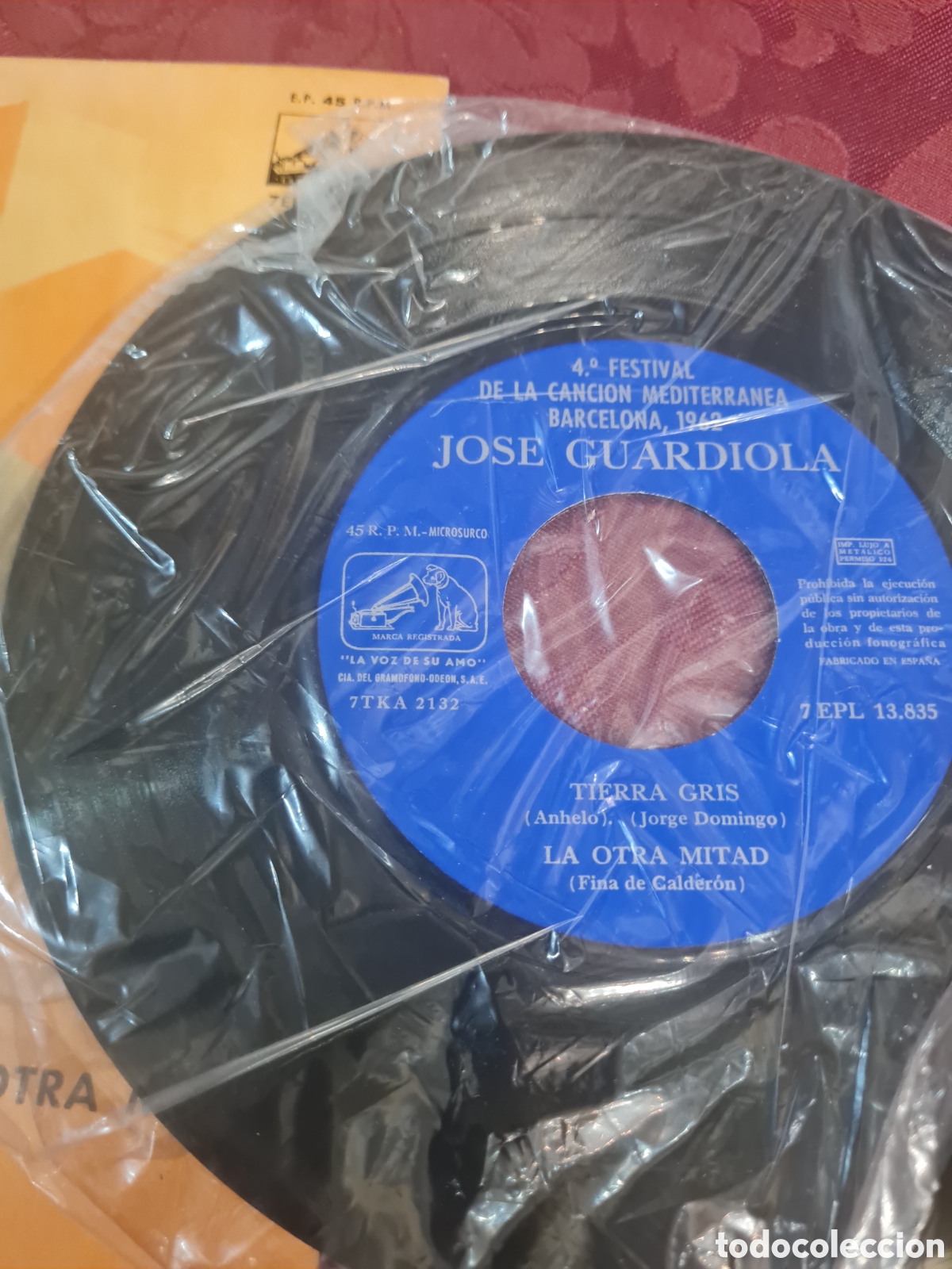 Discos de vinilo: Jos&eacute; GUARDIOLA SINGELS - Foto 3
