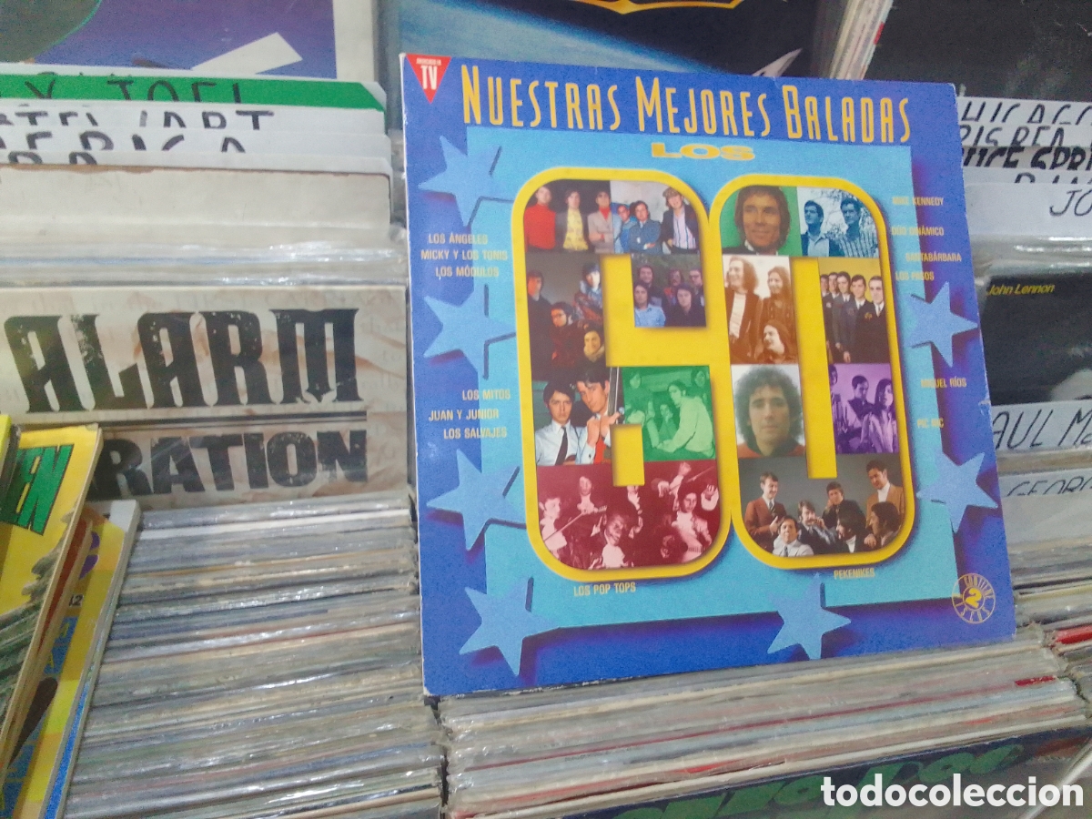 Discos de vinilo: Nuestras mejores baladas,los 60