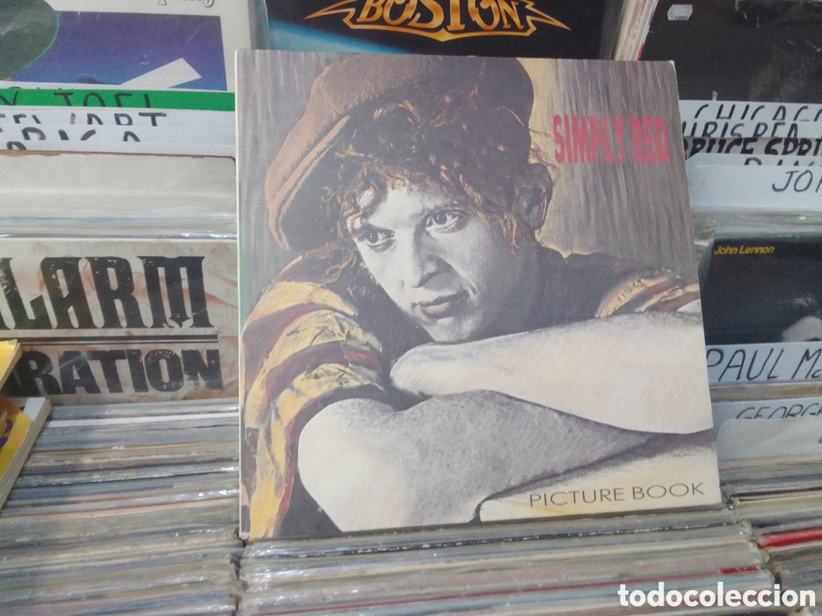 Discos de vinilo: Simply red, picture book