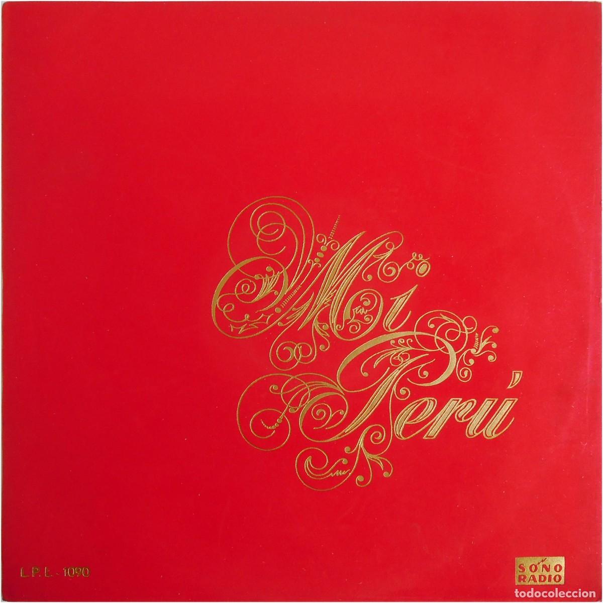Vinyl-Schallplatten: VVAA (Orq. de c&aacute;mara Sono Radio...) - Mi Per&uacute; - LP Per&uacute; 60s - Sono Radio L.P.L.-1090 - G+/VG+