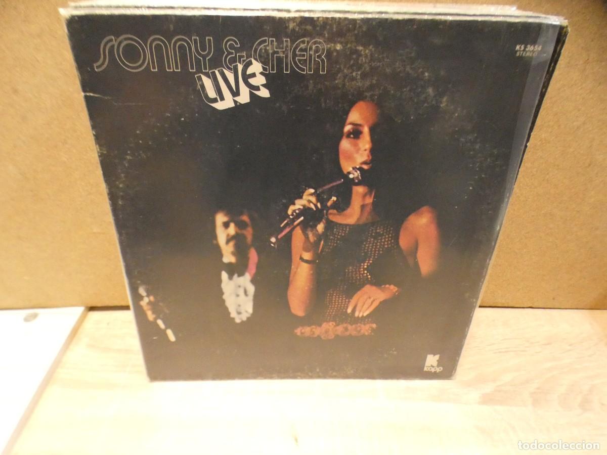 Dischi in vinile: ARKANSAS1980 LOTT696 VINILO MUY USADO AUN REPRODUCIBLE SONNY & CHER LIVE