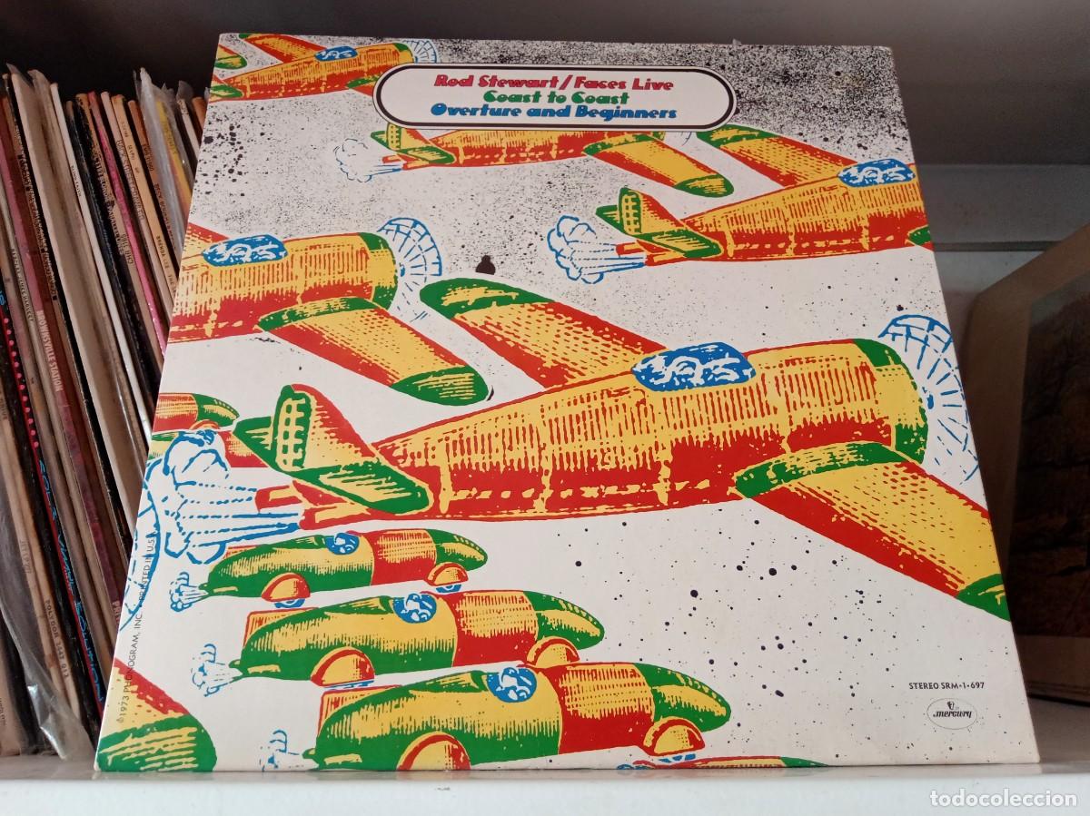 Vinyl records: Rod Stewart / Faces &ndash; Coast To Coast Overture And Beginners - LP US 1974