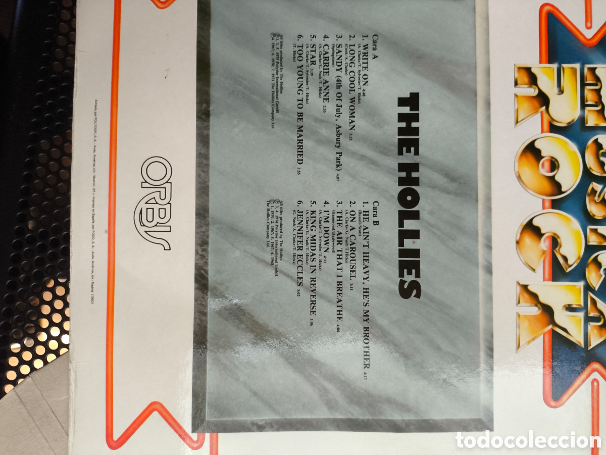 Discos de vinilo: The hollies.lote T n.42 - Foto 2