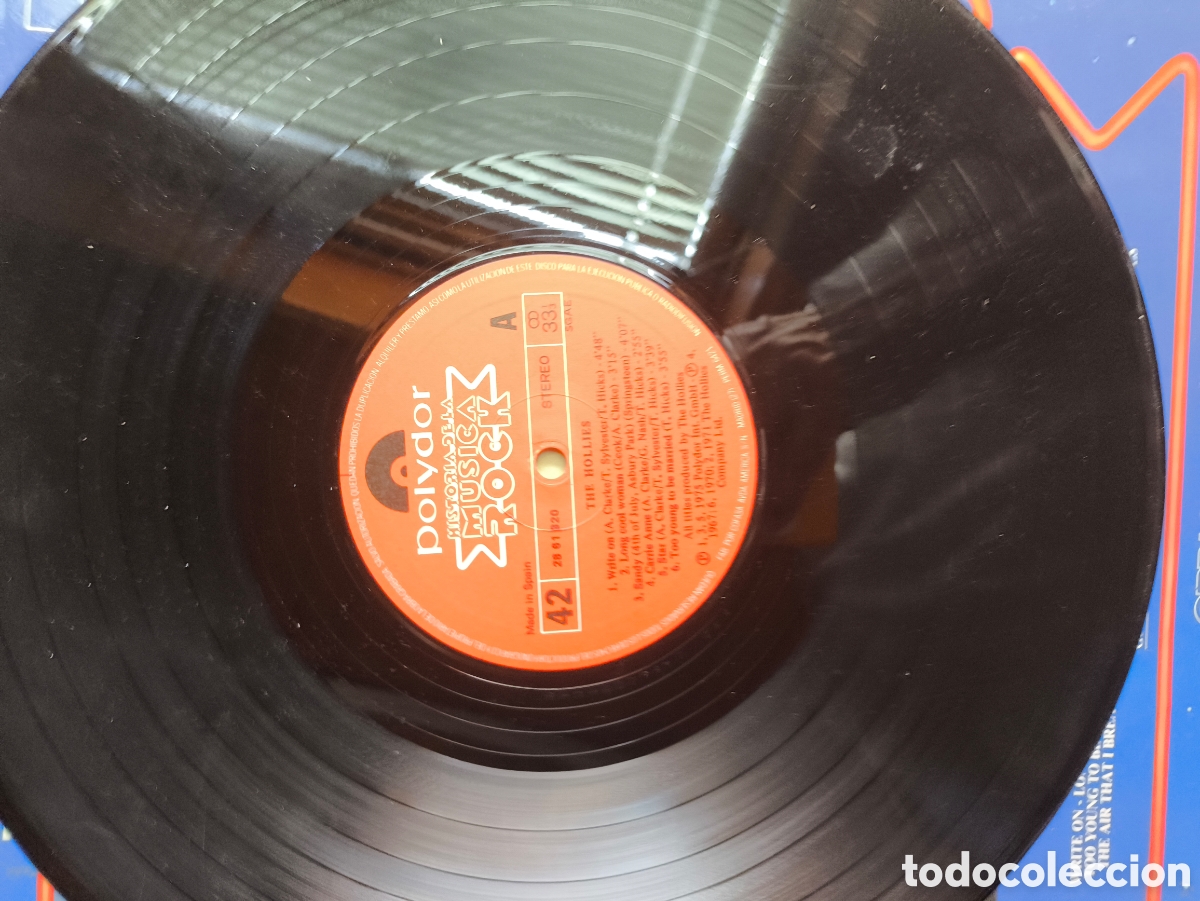 Discos de vinilo: The hollies.lote T n.42 - Foto 3