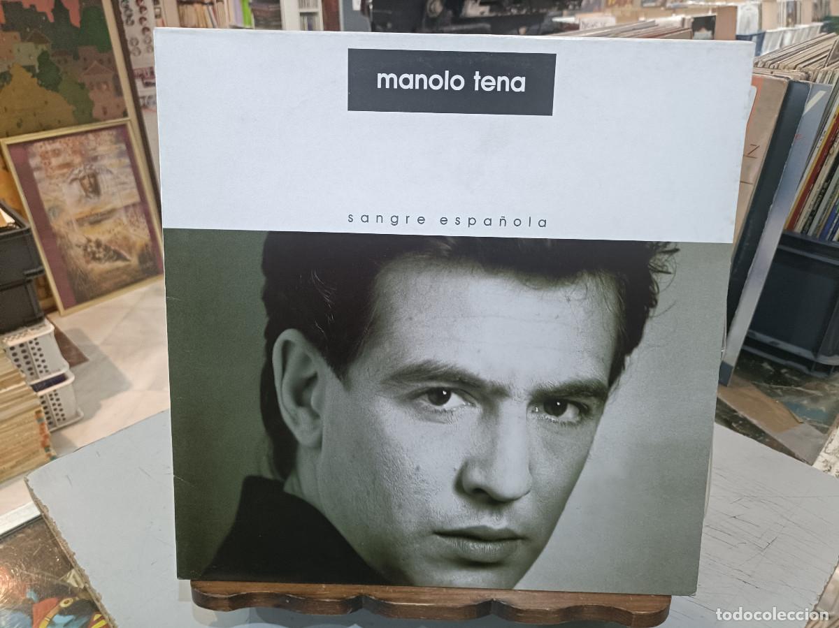 Discos de vinilo: Manolo Tena - Sangre Espa&ntilde;ola - LP. sello EPIC 1992