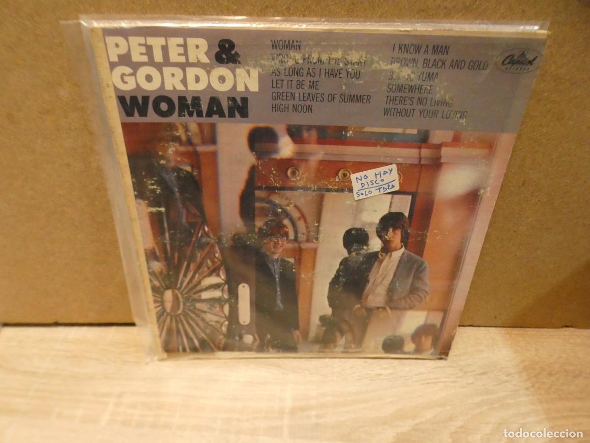 Discos de vinilo: ARKANSAS1980 LOTT696 VINILO DESTROZAD&Iacute;SIMO A TU RIESGO PETER & GORDON WOMAN