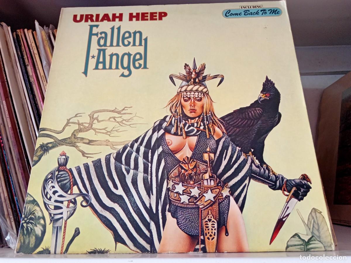 Discos de vinilo: Uriah Heep &ndash; Fallen Angel - LP Germany 1978 - Foto 1