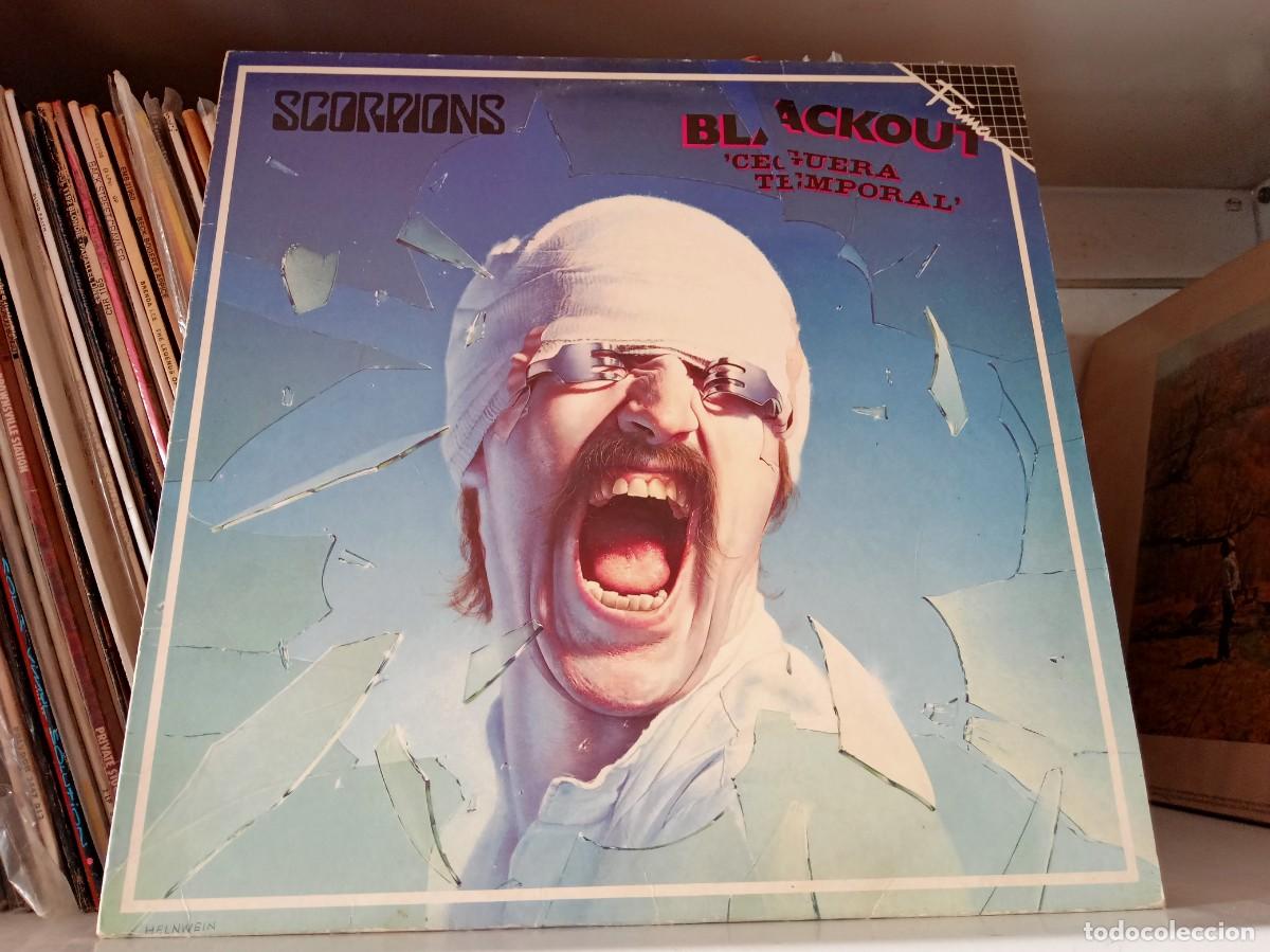Discos de vinilo: Scorpions &ndash; Blackout = Ceguera Temporal - LP Spain