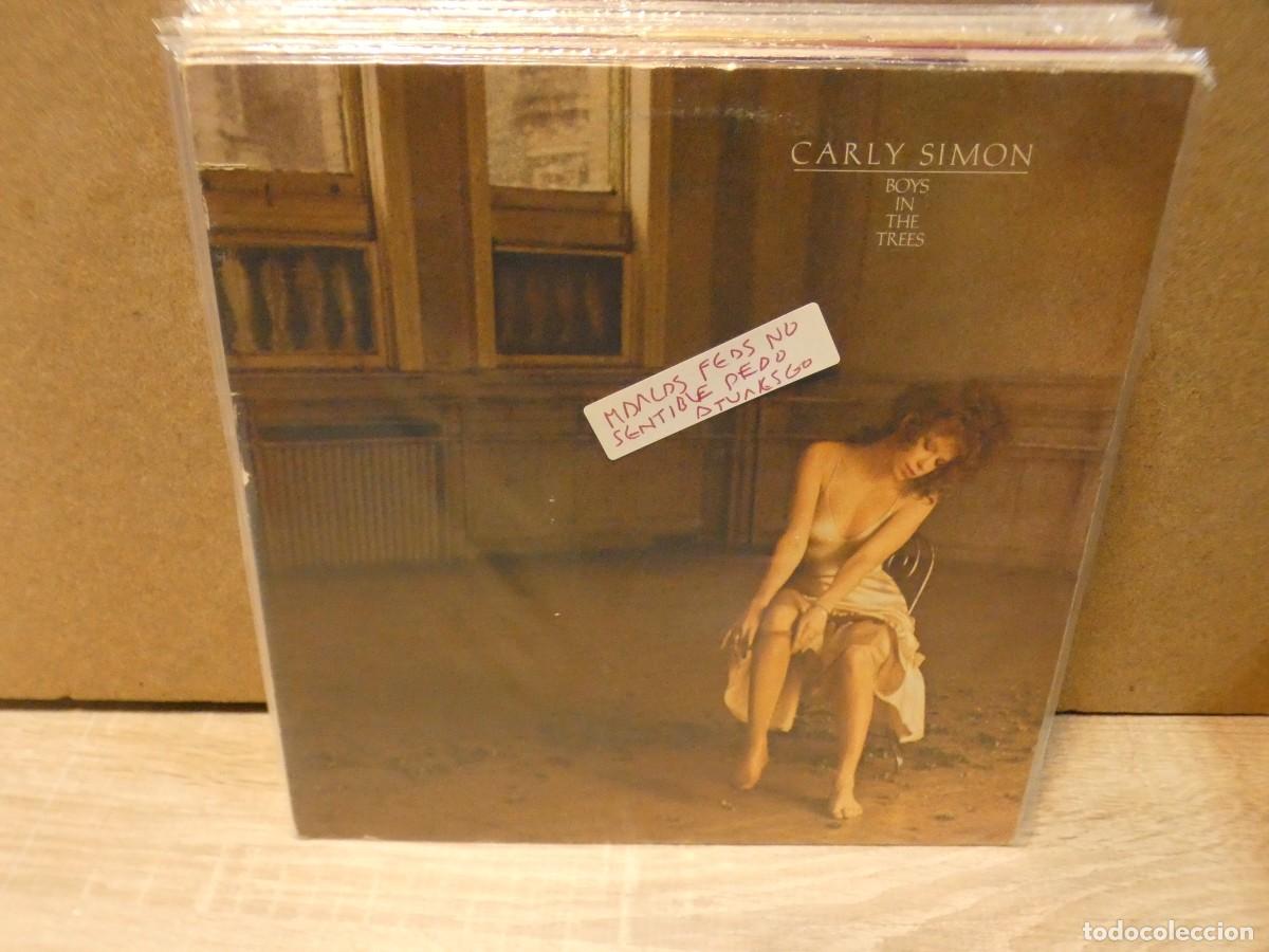 Vinyl-Schallplatten: ARKANSAS1980 LOTT696 VINILO DESTROZADISIMO A TU RIESGO CARLY SIMON MARCAS FEAS NO SENTIBLE DEDO