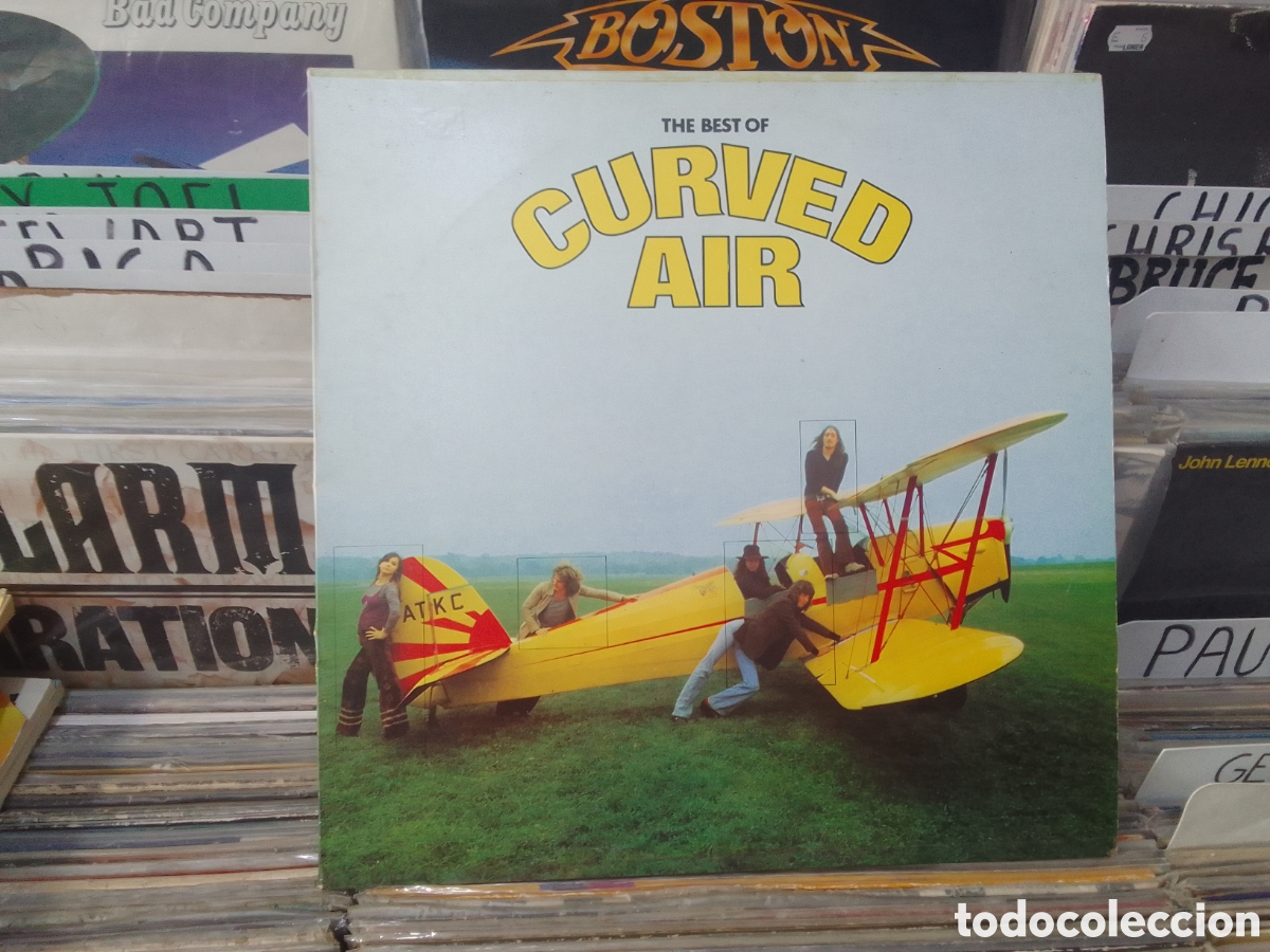 Discos de vinilo: The best of curved air