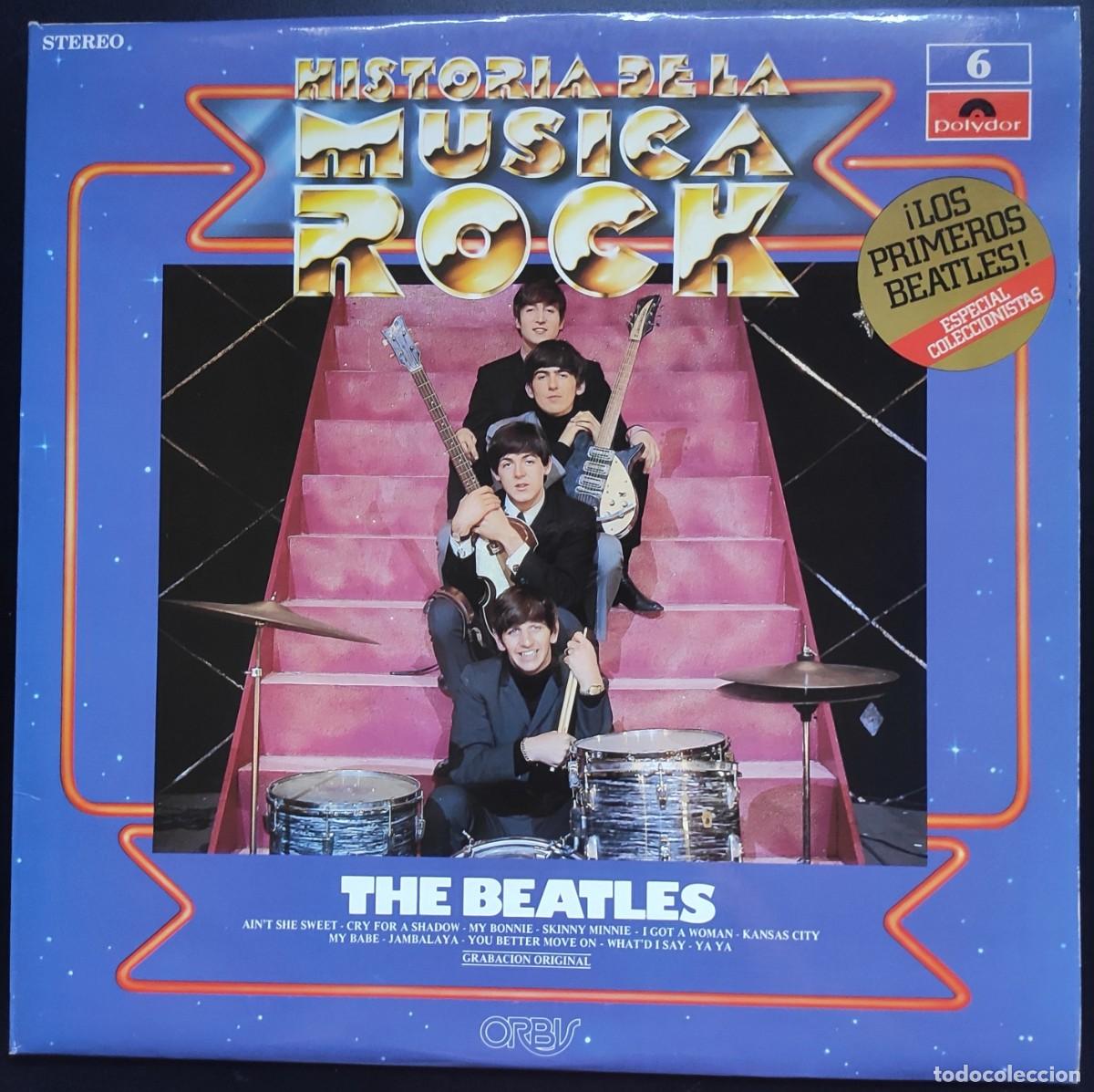 Discos de vinilo: The Beatles LP - Historia de la M&uacute;sica Rock - Espa&ntilde;a - 1981