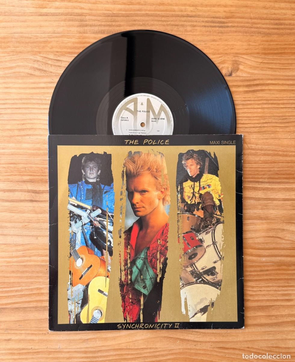 Vinyl-Schallplatten: The Police &ndash; Synchronicity II. Maxi Single. Spain 1983