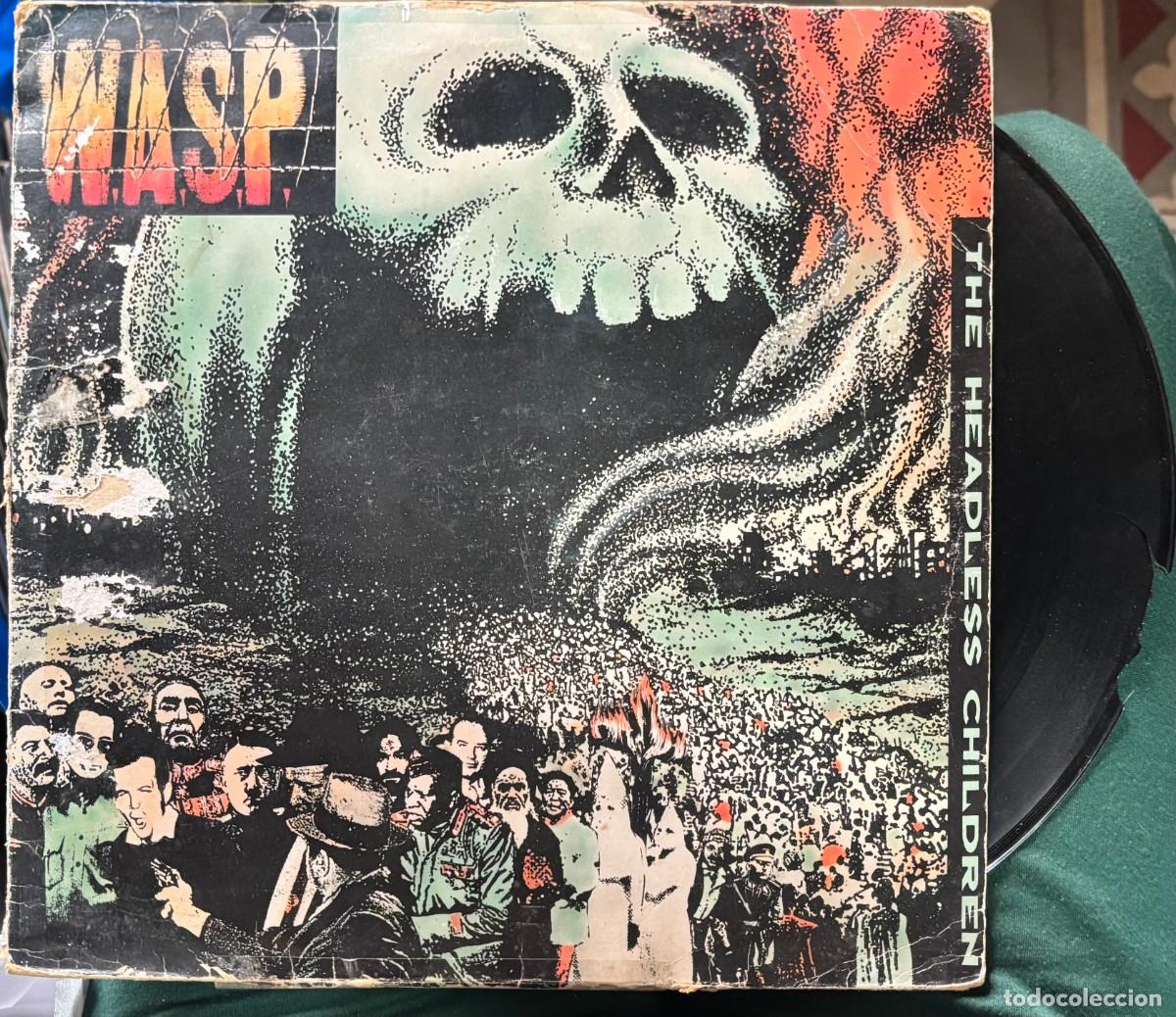 Vinyl-Schallplatten: LP W.A.S.P.-THE HEADLESS CHILDREN. LP-GEXT-915