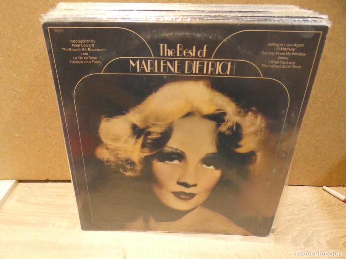 Disques de vinyle: ARKANSAS1980 LOTT696 VINILO BUEN ESTADO MARLENE DIETRICH