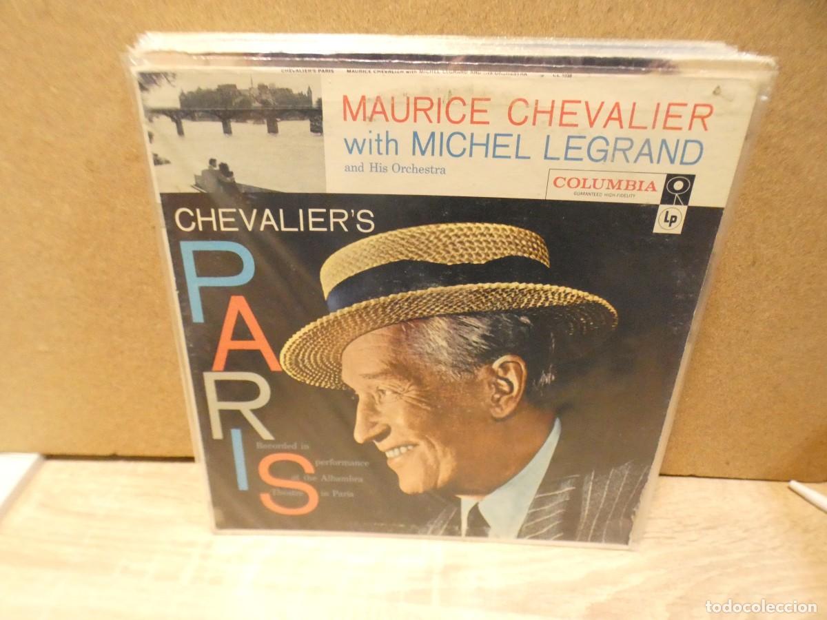 Disques de vinyle: ARKANSAS1980 LOTT696 VINILO BUEN ESTADO MAURICE CHEVALIER