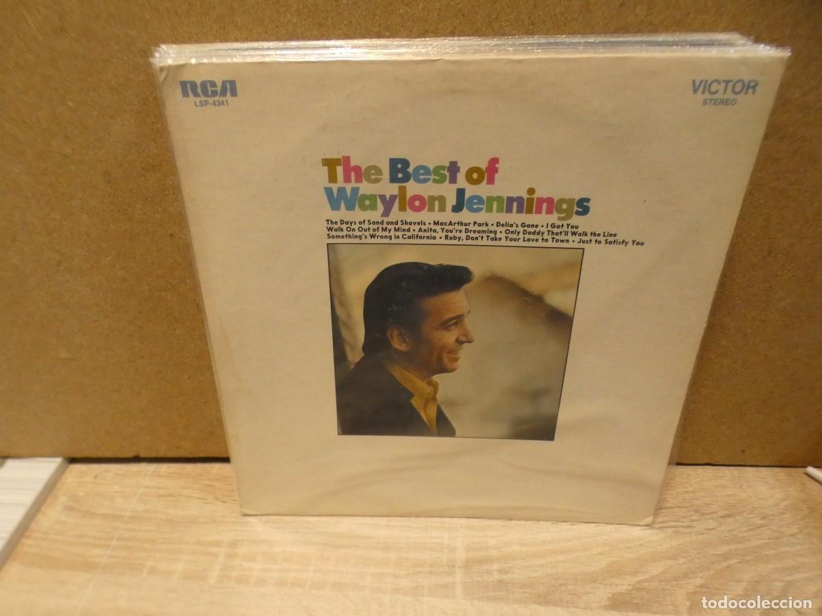 Disques de vinyle: ARKANSAS1980 LOTT696 VINILO BUEN ESTADO RECOP WAYLON JENNINGS
