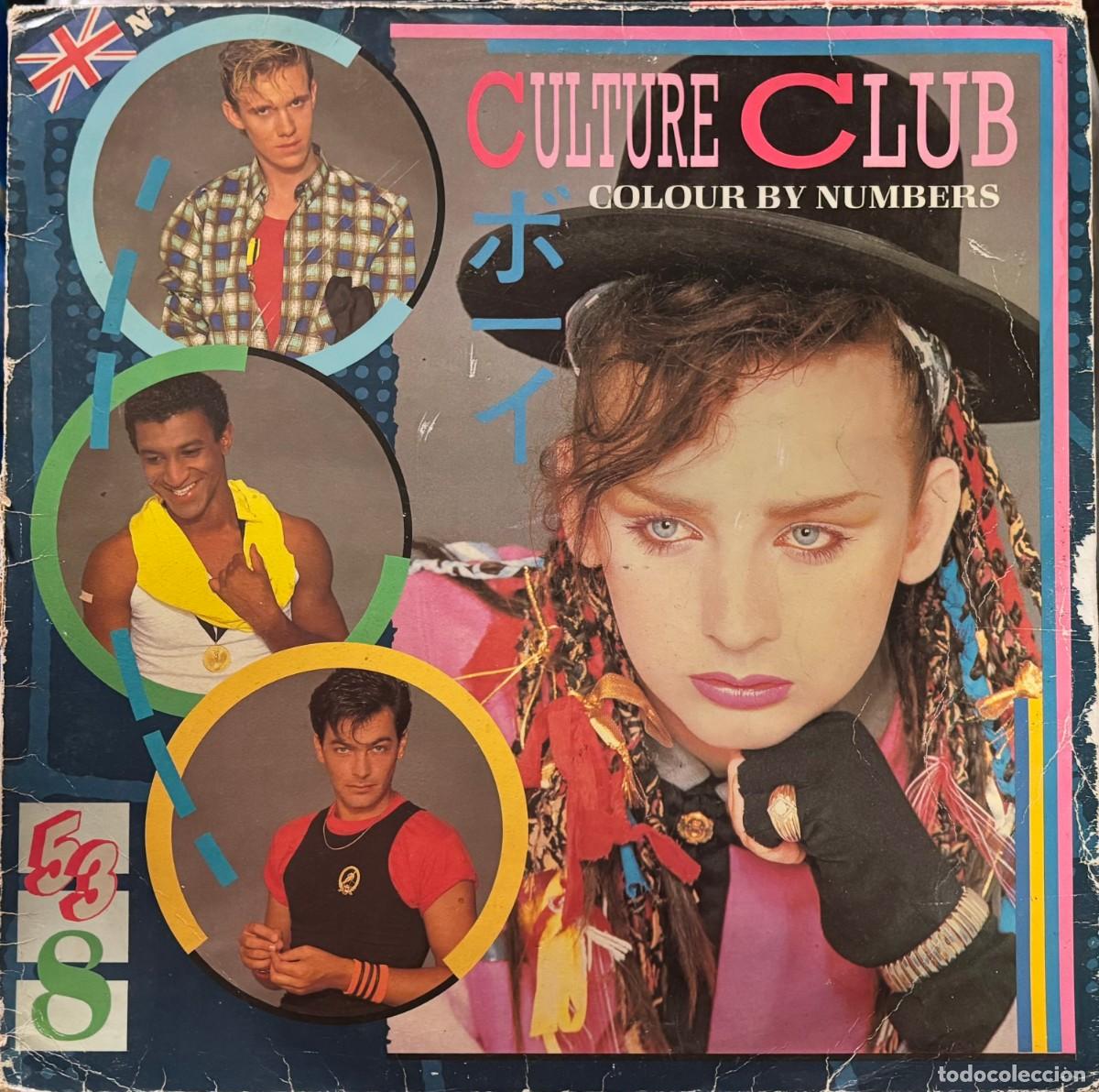 Discos de vinilo: LP CULTURE CLUB-COLOUR BY NUMBERS. LP-GEXT-916