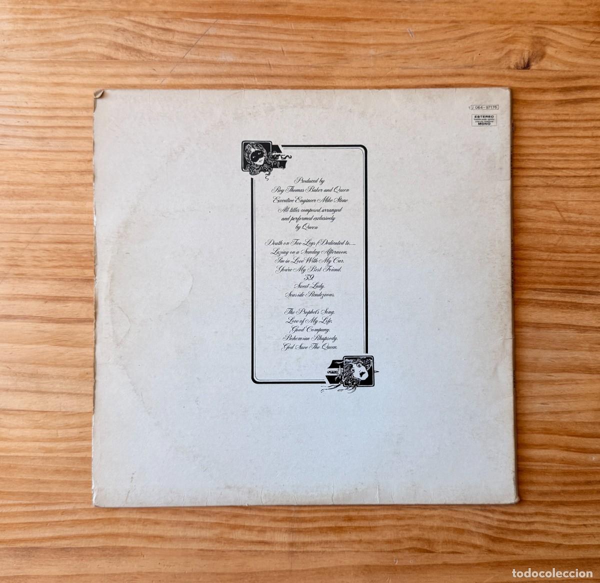 Discos de vinilo: Queen &lrm;&ndash; A Night At The Opera. Spain 1976 - Foto 4
