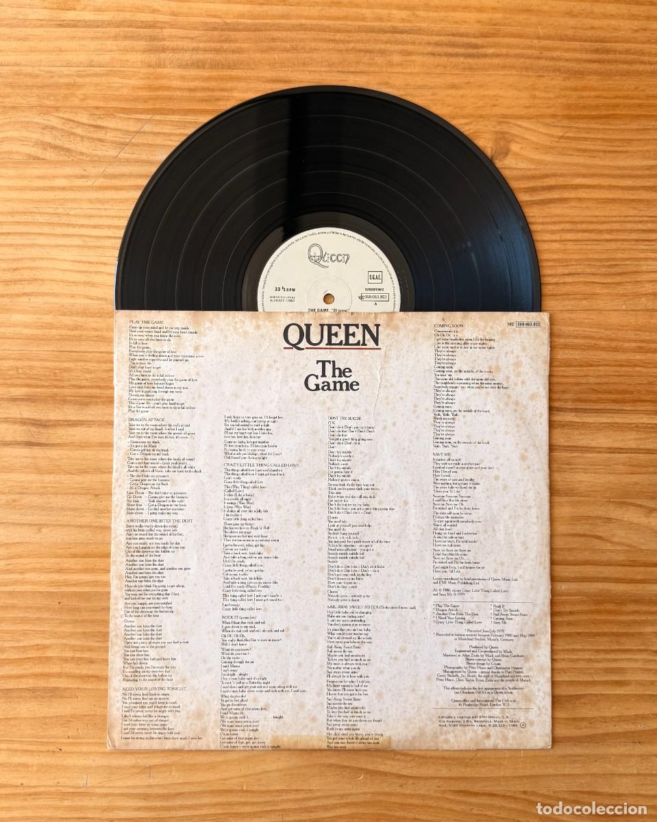 Discos de vinilo: Queen &lrm;&ndash; The Game. Spain 1980 - Foto 3