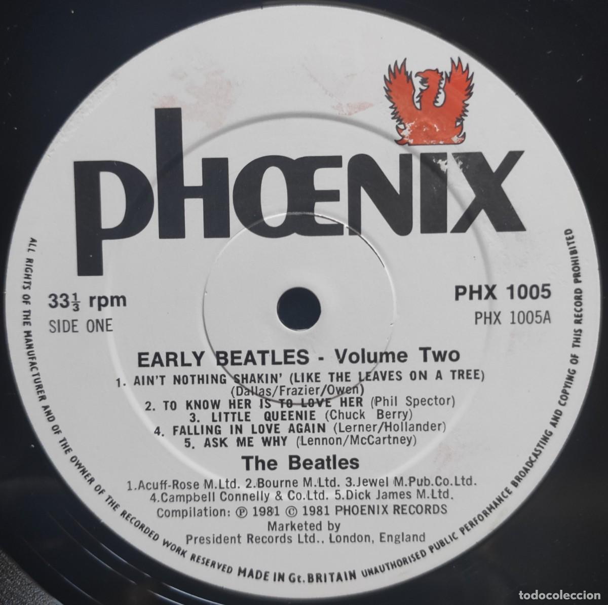 Discos de vinilo: The Beatles LP - Early Years (II) - 1981 - UK - Foto 3