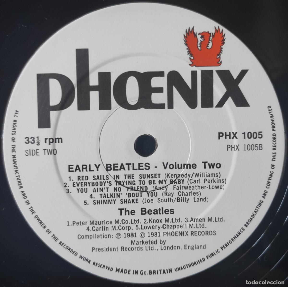 Discos de vinilo: The Beatles LP - Early Years (II) - 1981 - UK - Foto 4