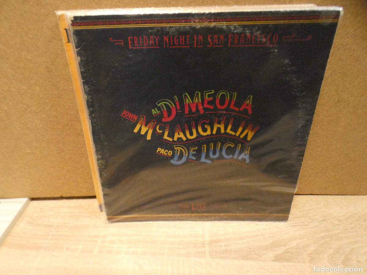 Discos de vinilo: ARKANSAS1980 LOTT696 VINILO LEVE USO AUN CORRECTO AL DIMEOLA JOHN MCLAUGHLIN PACO DE LUCIA