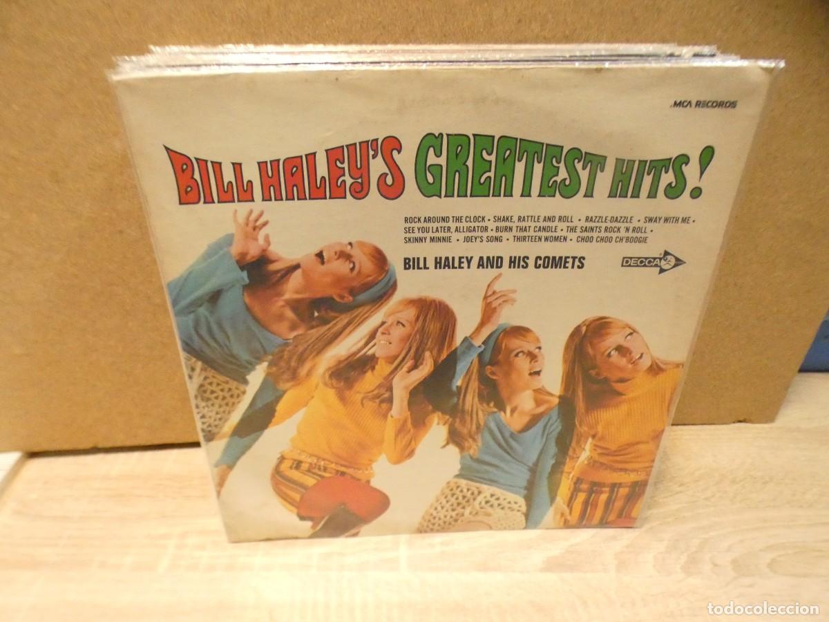 Discos de vinilo: ARKANSAS1980 LOTT696 VINILO LEVE USO AUN CORRECTO BILL HALEY RECOP