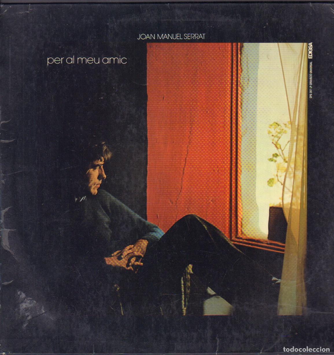Discos de vinilo: JOAN MANUEL SERRAT - PER AL MEU AMIC / HELENA, MENUDA, LA PRIMERA.../ LP EDIGSA 1973 RF-26129