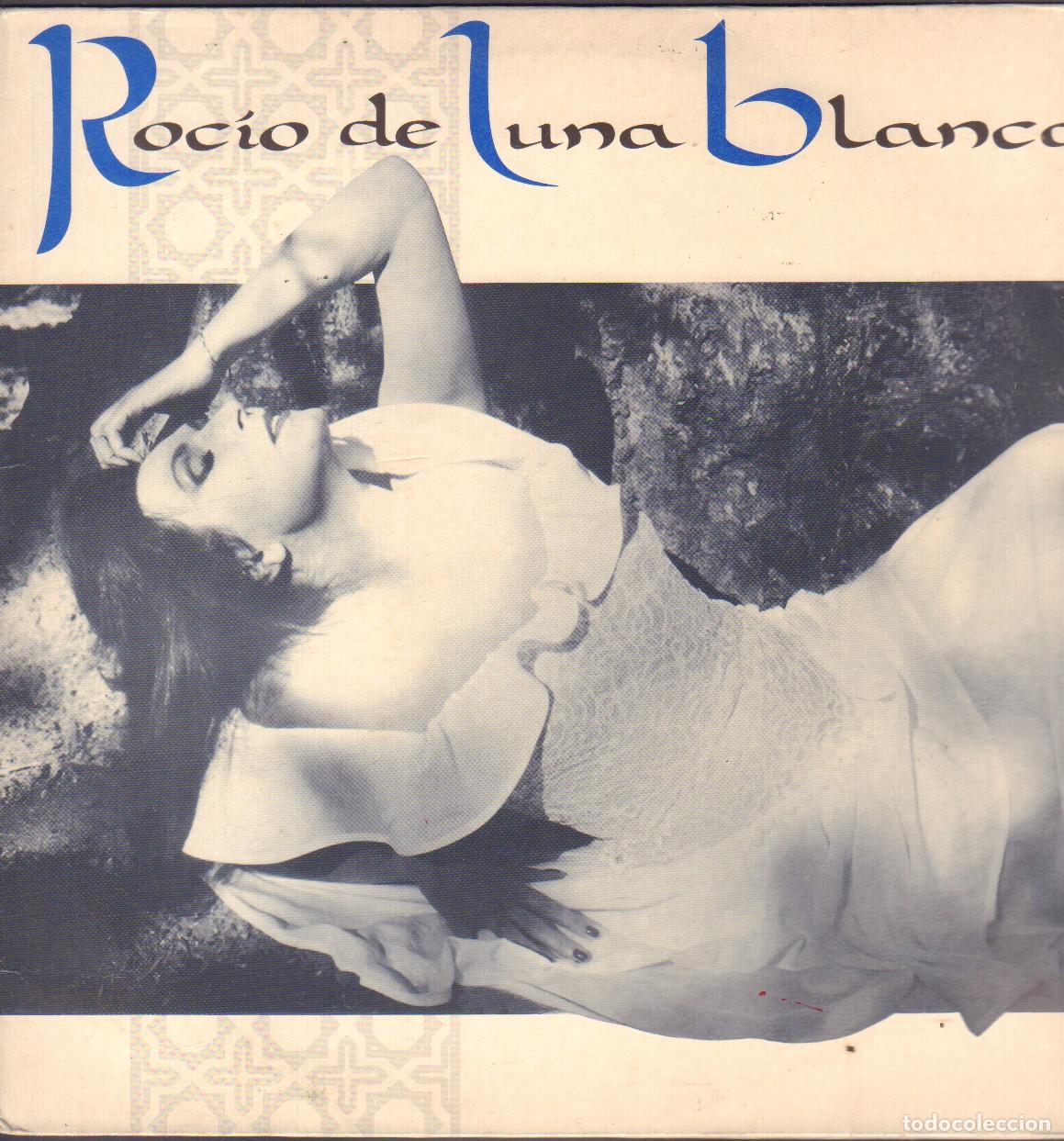 Discos de vinilo: ROCIO DE LUNA BLANCA - UNA MIRADA, TAN SOLO UNA MUJER, POR SI REGRESA.../ LP EMI 1990 RF-26130