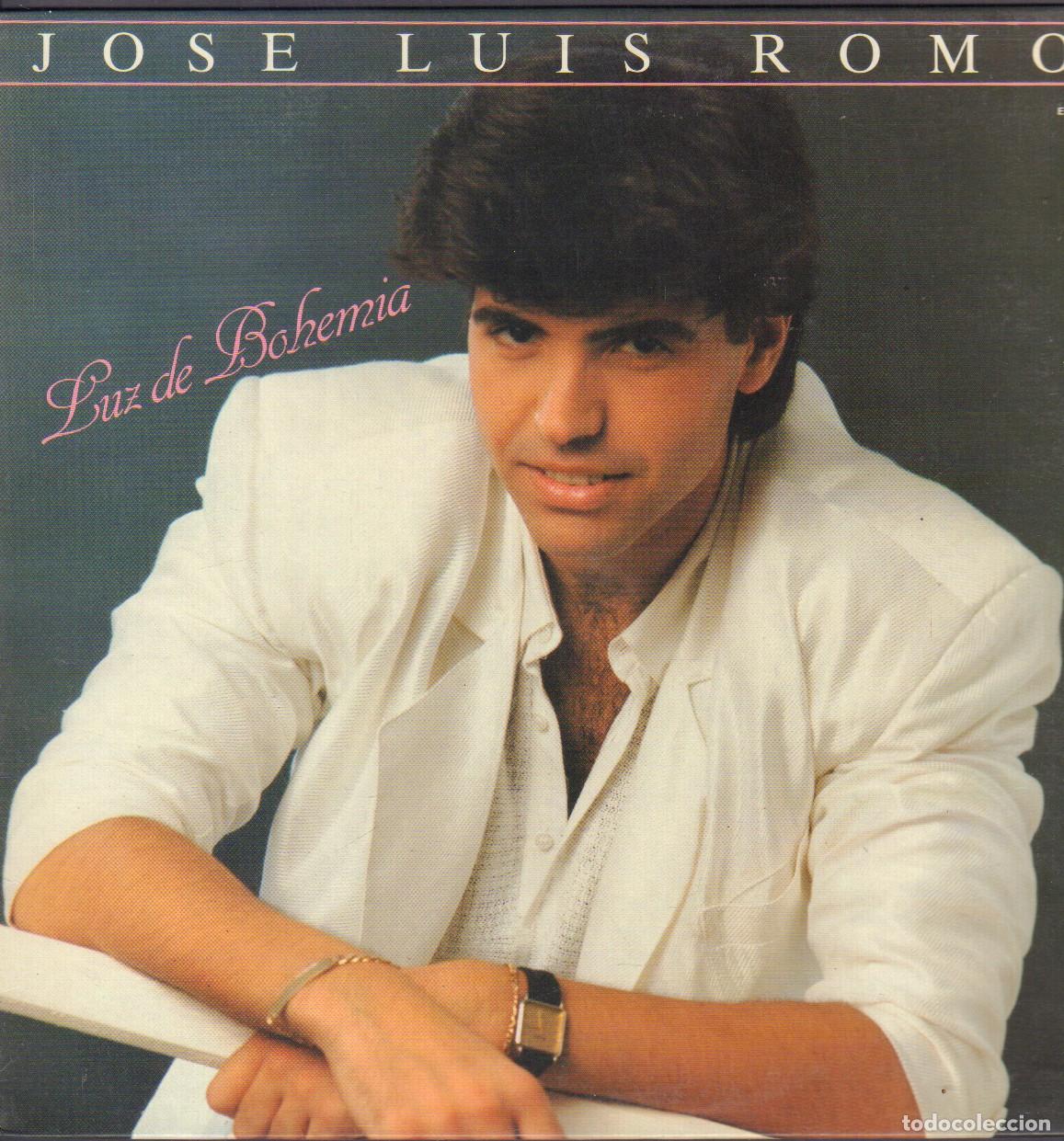 Discos de vinilo: JOSE LUIS ROMO - LUZ DE BOHEMIA / SI NO TE AMARA, ENTRE DOS FUEGOS.../ LP DIVUCSA 1990 RF-26131