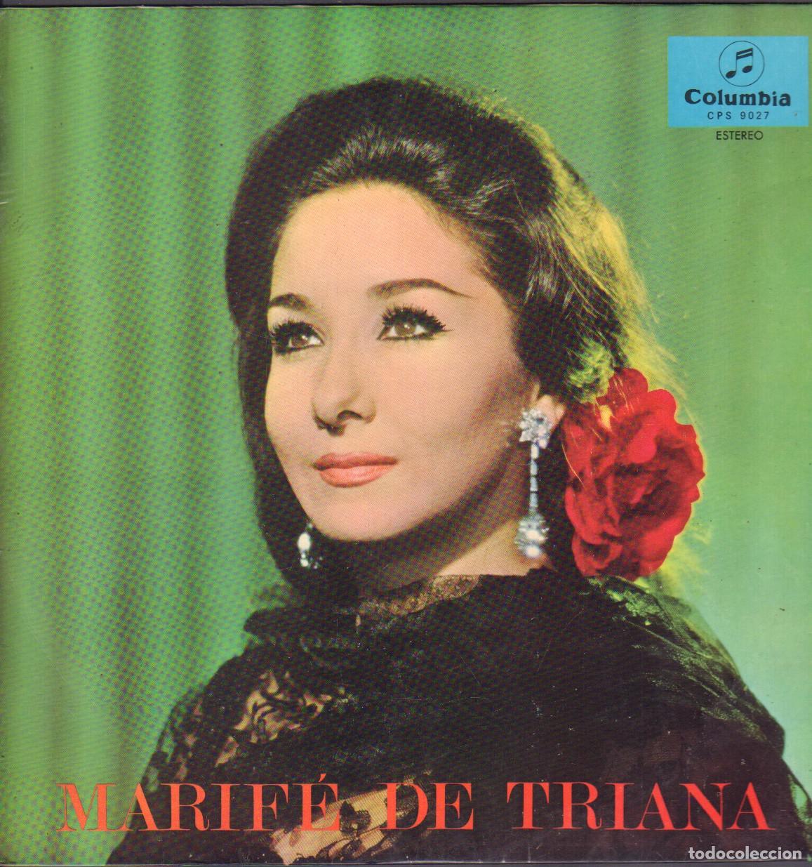 Discos de vinilo: MARIFE DE TRIANA - MARIA DE LA O, SOLEA, LA GENTE, MARIA MAGDALENA.../ LP COLUMBIA 1967 RF-26138