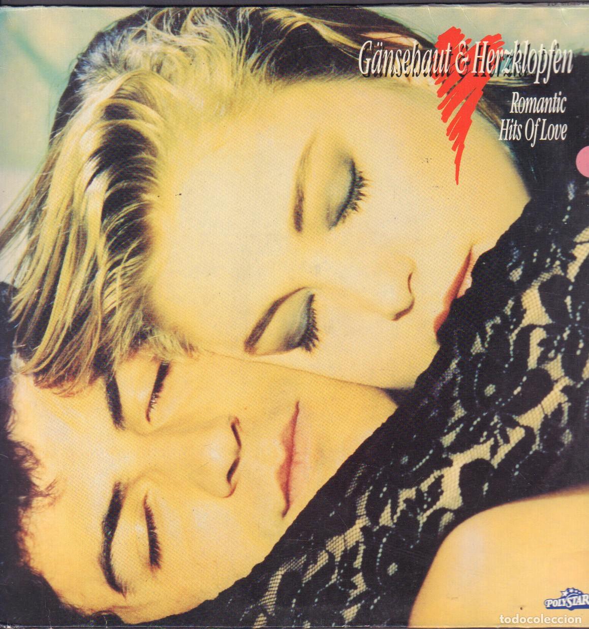 Discos de vinilo: G&Auml;NSEHAUT & HERZKLOPFEN - ROMANTIC HITS OF LOVE / DOBLE LP PLOLYSTAR RF-26139