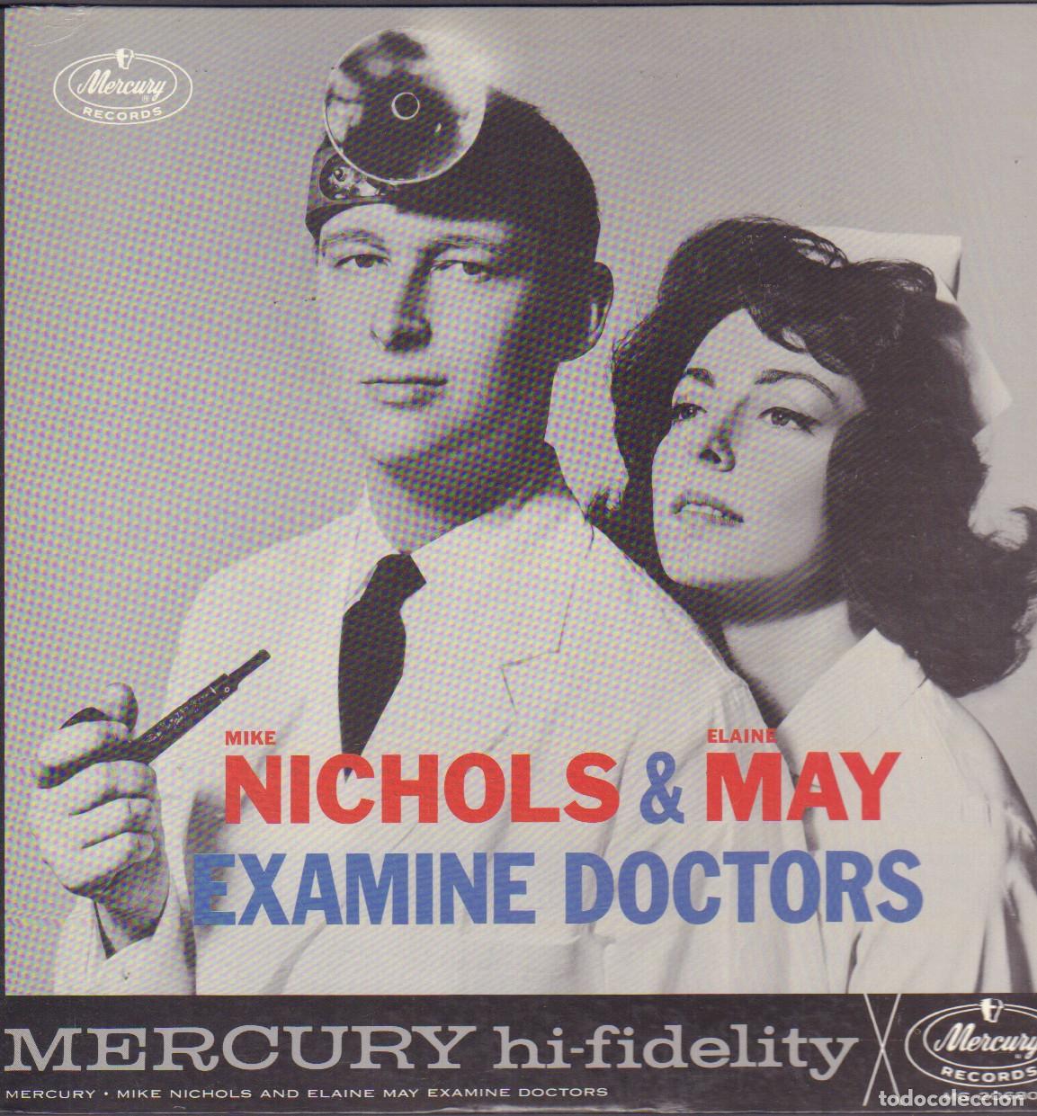 Discos de vinilo: MIKE NICHOLS & ELAINE MAY / EXAMINE DOCTORS / LP MERCURY (U.S.A.) (RARO) RF-26141